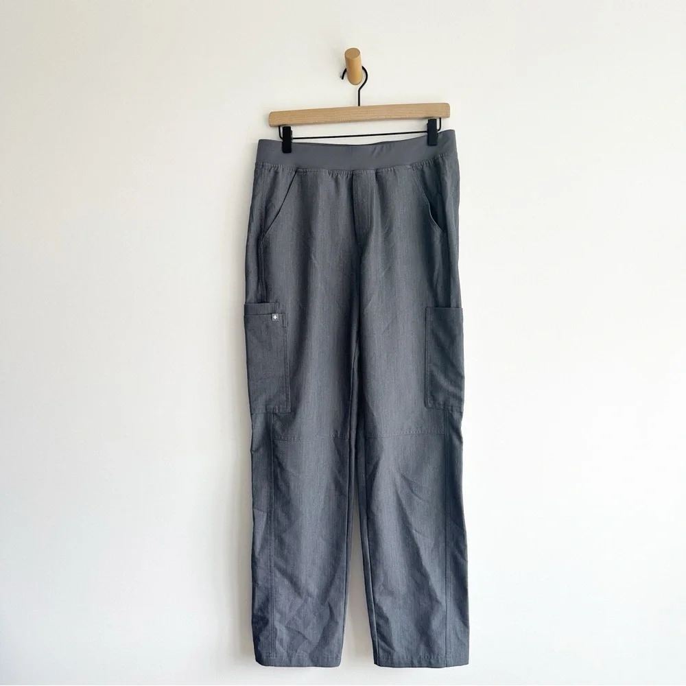 Figs Axim Cargo Scrub Pants Graphite Men’s Medium Technical